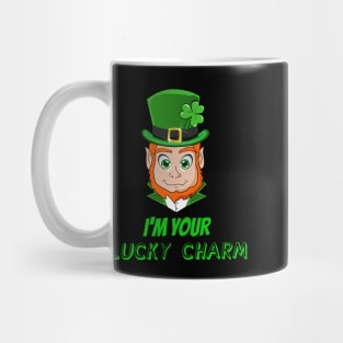 Funny Lucky Charm Leprechaun tshirt Mug